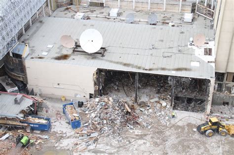 Mermaids Casino is Demolished in Downtown Las Vegas.